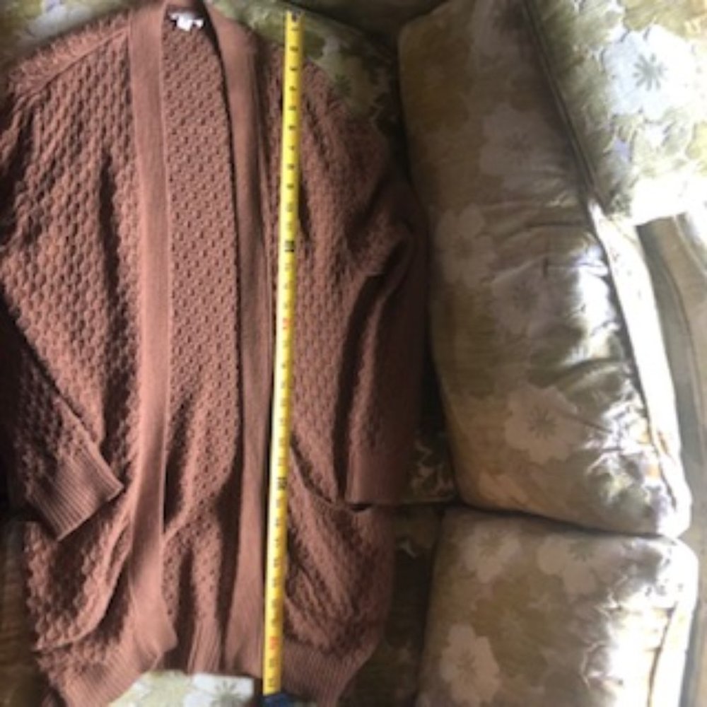 Pact XS/S Camel Cardigan